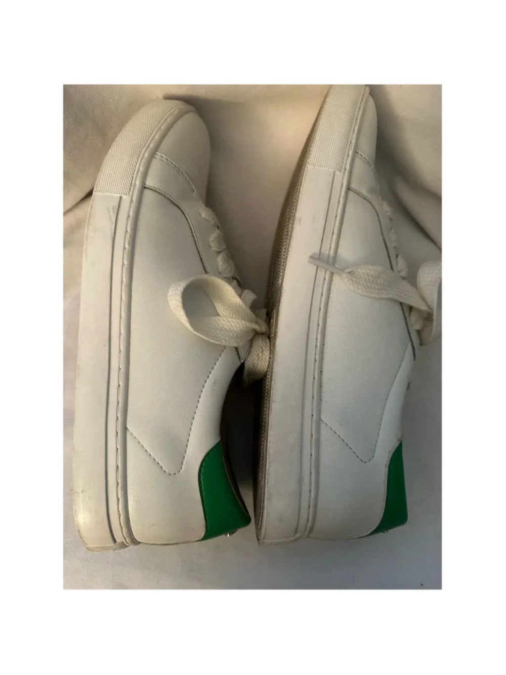 Kate Spade Alanna Women's White Leather Sneakers Size 8.5 Casual